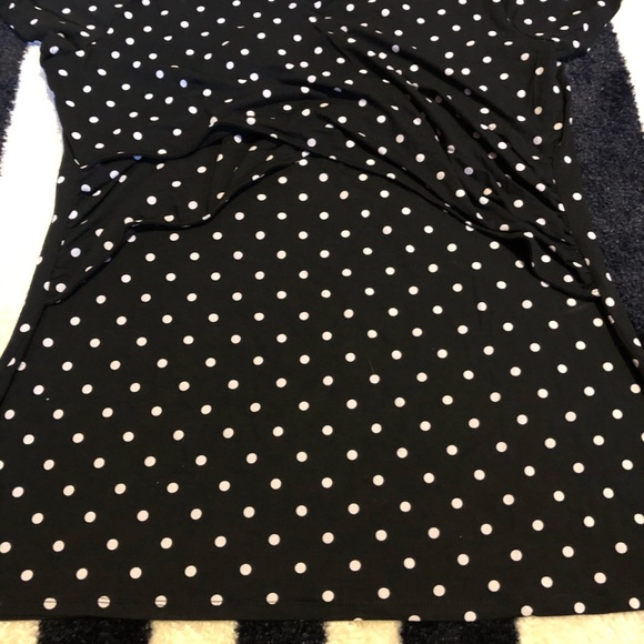 Maternity XL Polka Dot Shirt - Picture 3 of 5